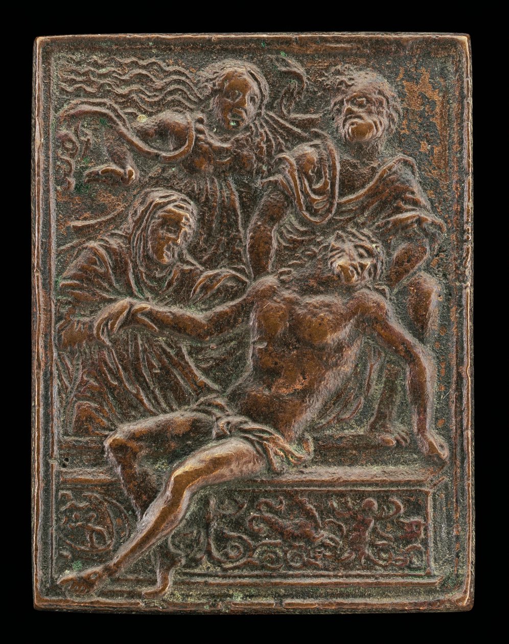 Entombment, 15. yüzyılın sonları - 16. yüzyılın başlarında. by Moderno