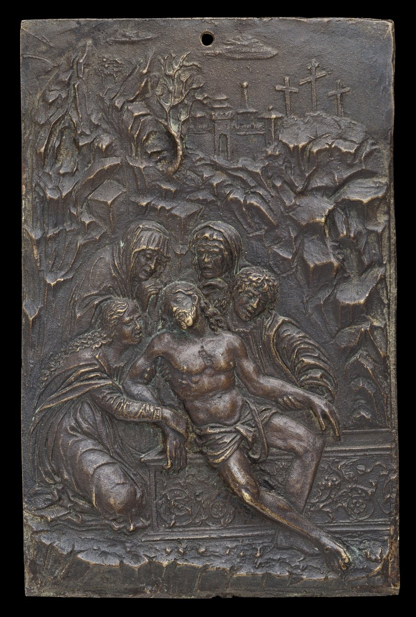 Entombment, 15. yüzyılın sonları - 16. yüzyılın başlarında. by Moderno