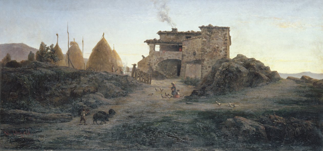 Kırsal Alan, 1906 by Modest Urgell