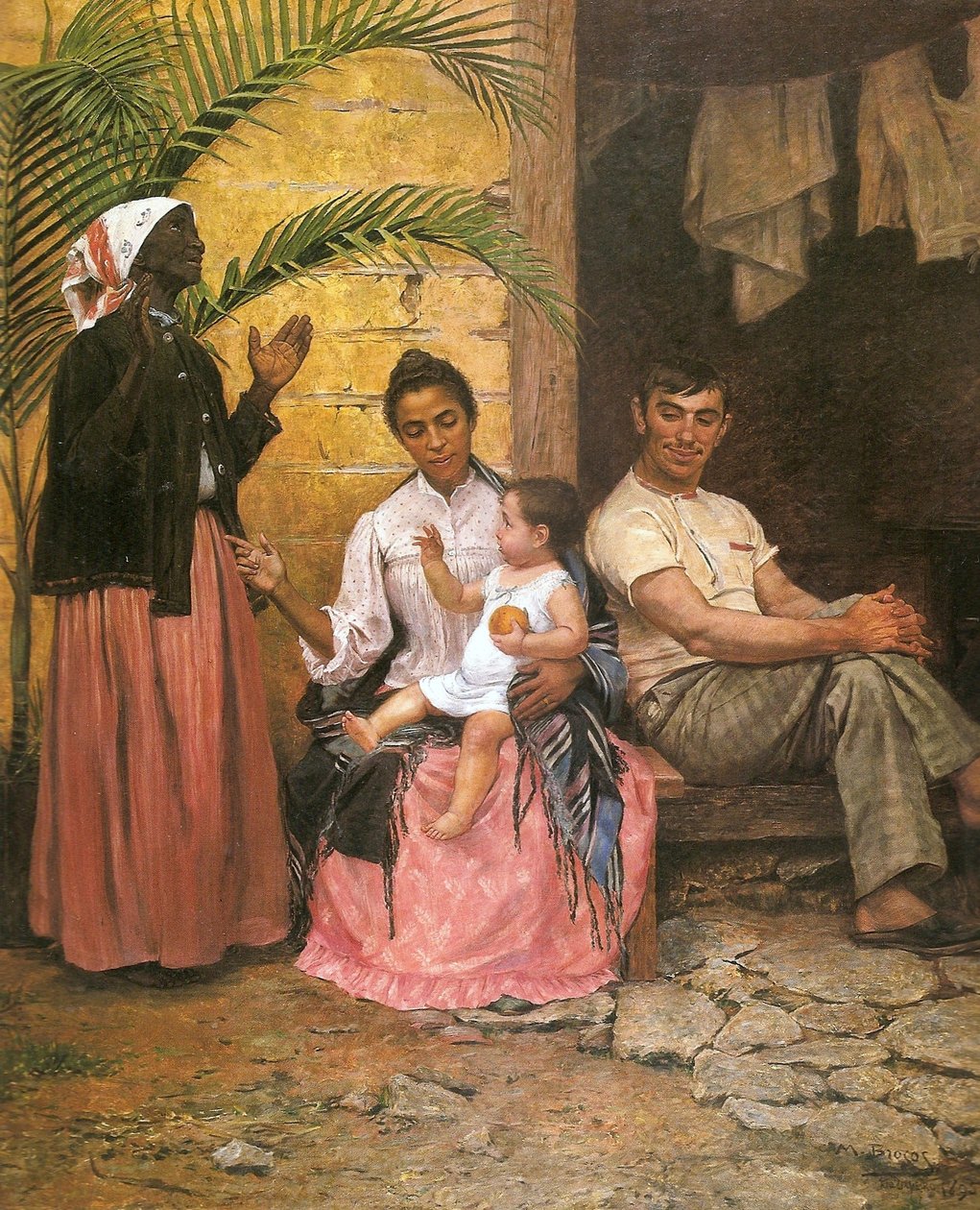 jambonun kurtuluşu by Modesto Brocos