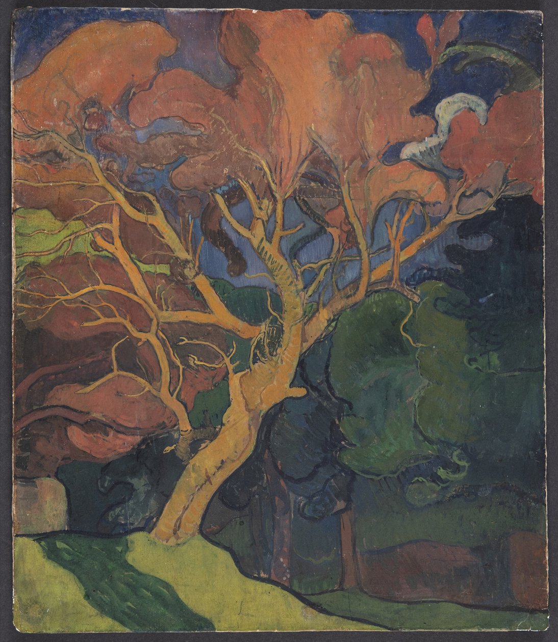 Eğri Ağaçlı Ahşap by Mogens Ballin