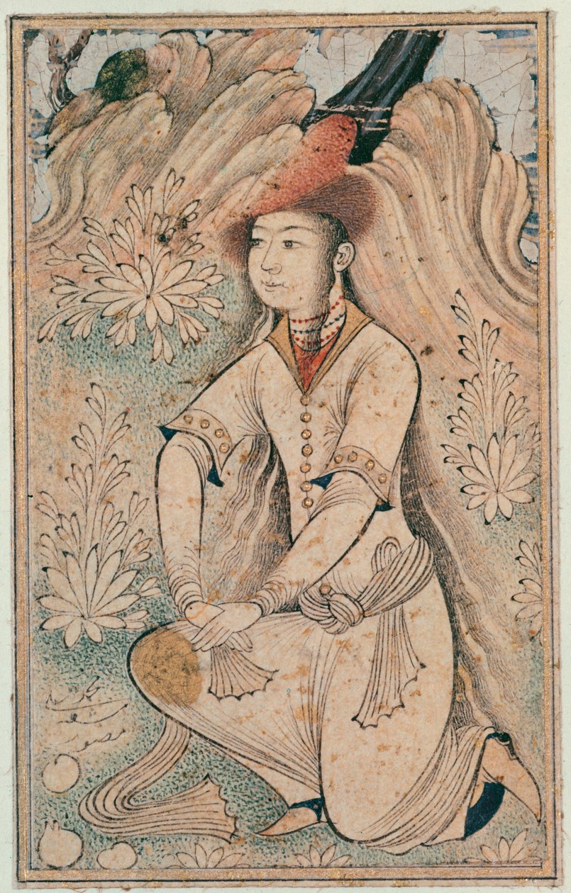 Kürk başlıklı kız, Kazvin Okulu, Safevi Hanedanı by Mohammedi