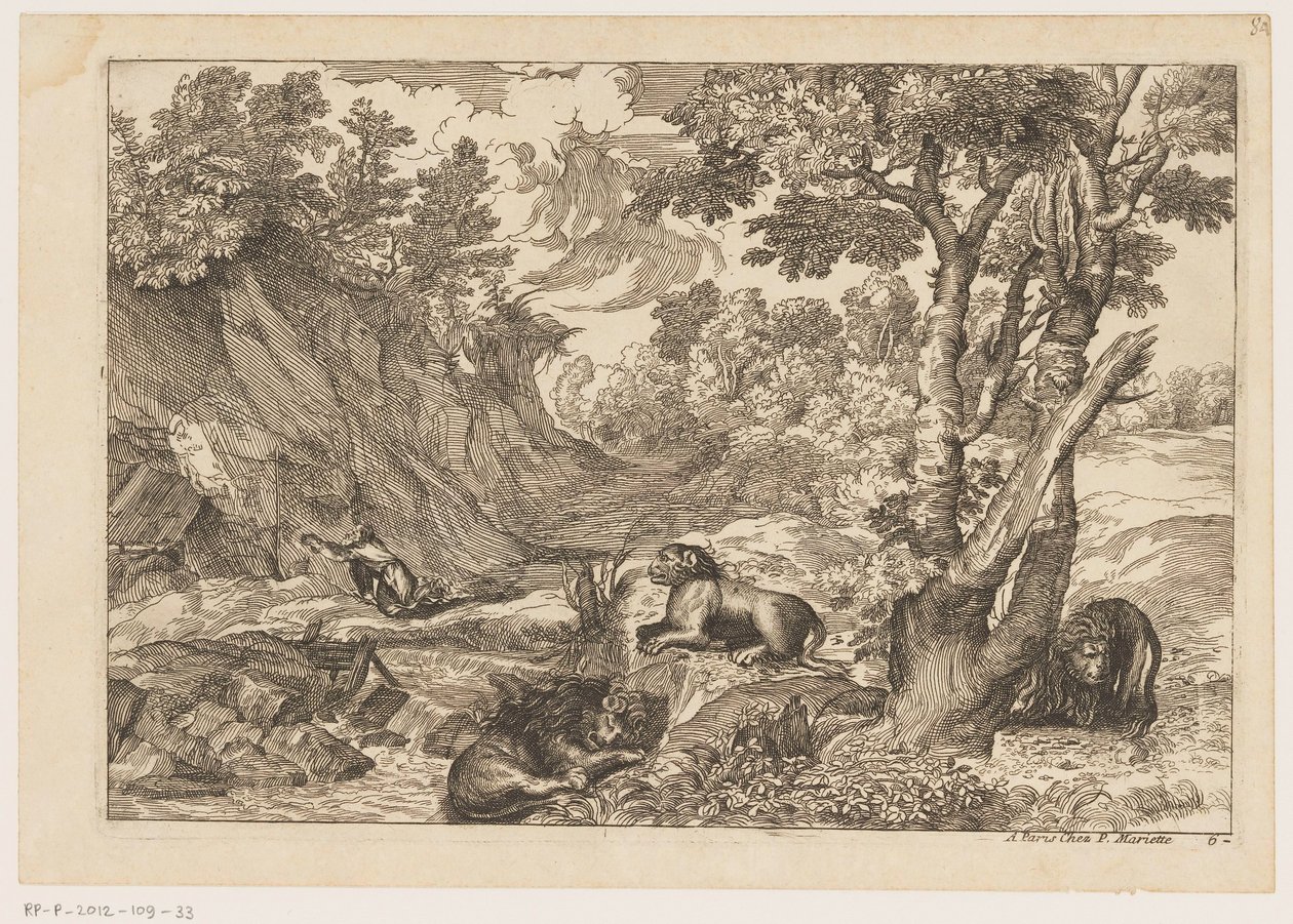 Tövbekar Jerome ve Dinlenen Üç Aslan ile Manzara Titian