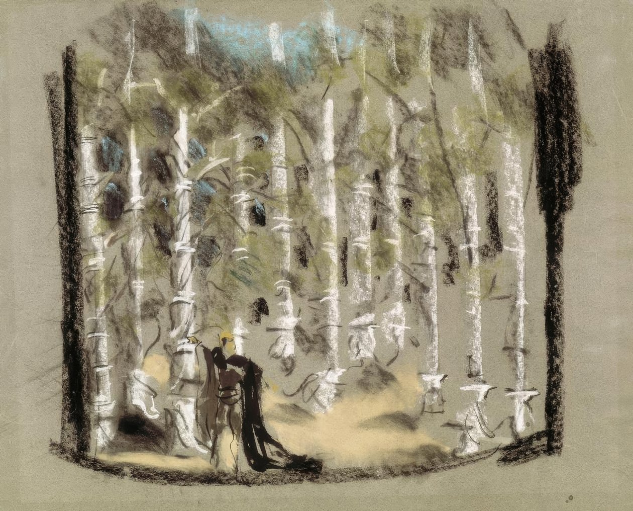 Sahne tasarımı: orman by Molière