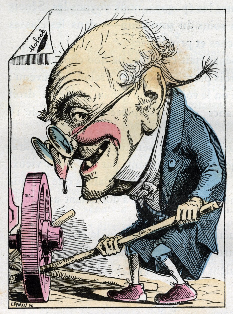 19. yüzyılda Fransız Senatosunun alegorisi by Moloch