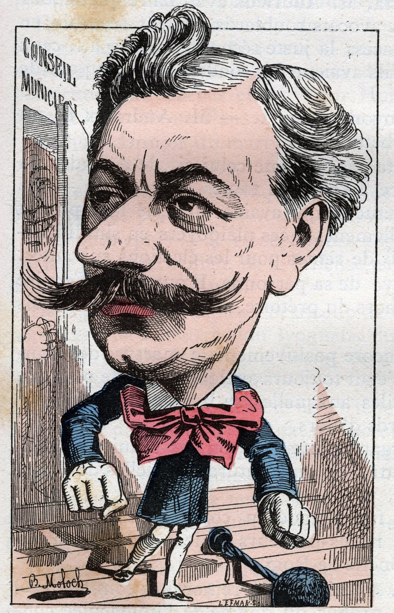 Louis Andrieux (1840-1931), Fransız avukat ve politikacı portresi by Moloch