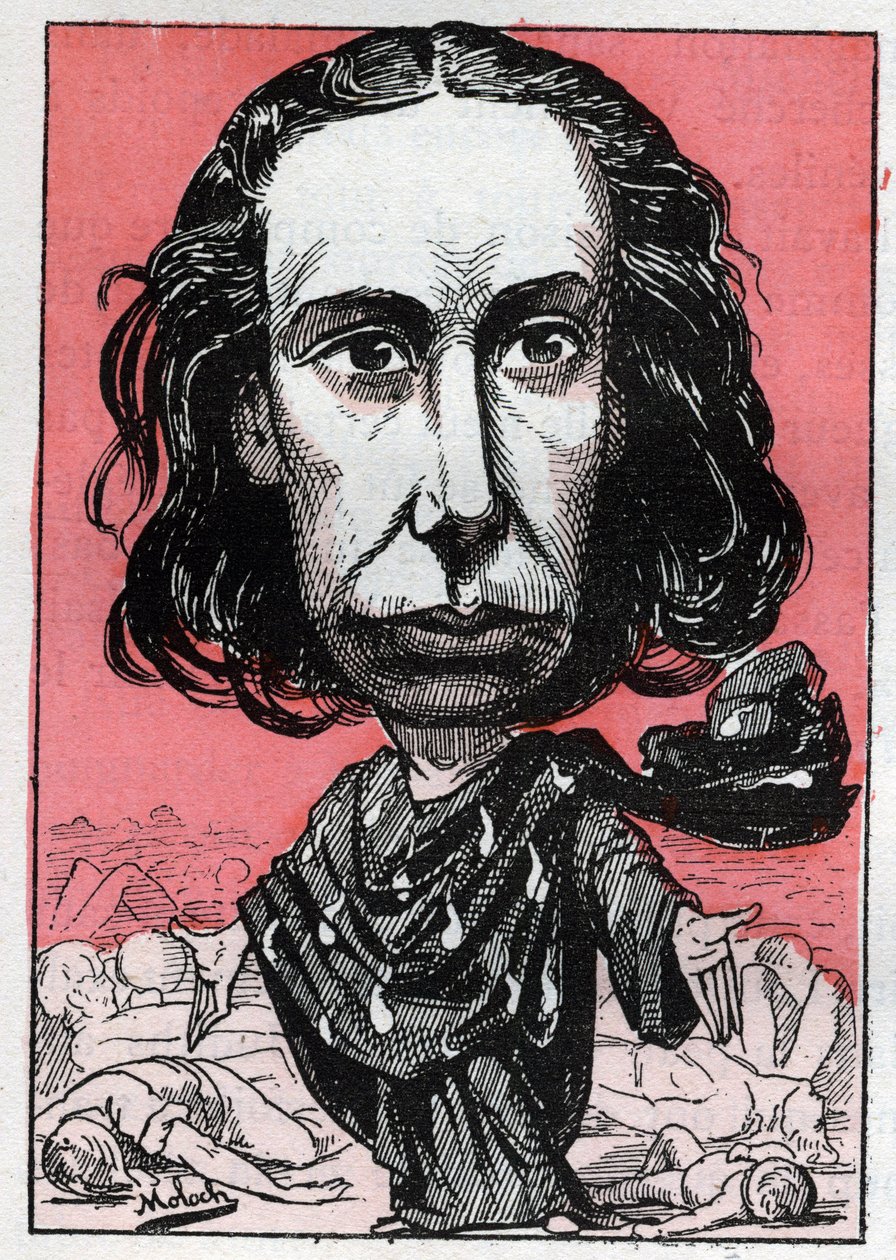 “Louve Rouge” lakaplı öğretmen, işçi aktivisti, anarşist Louise Michel