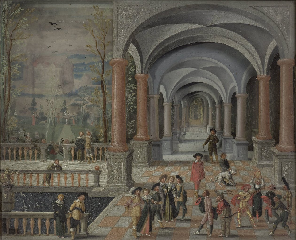 Bir Galerideki Commedia dell
