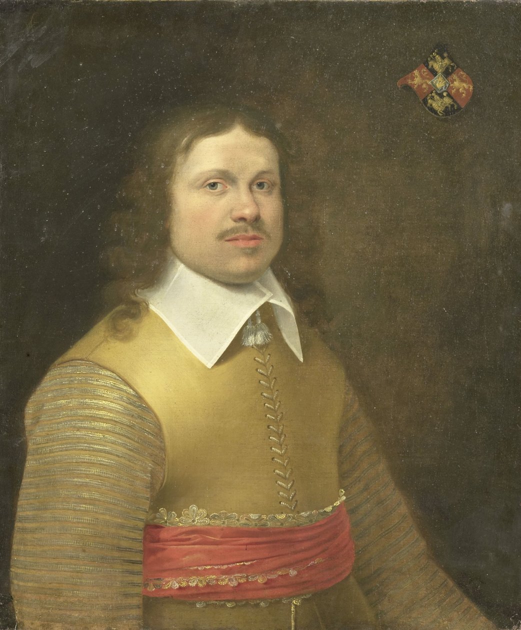 Herman van der Hem van Nederstein'ın portresi (öldü 1671) by Monogrammist IVA