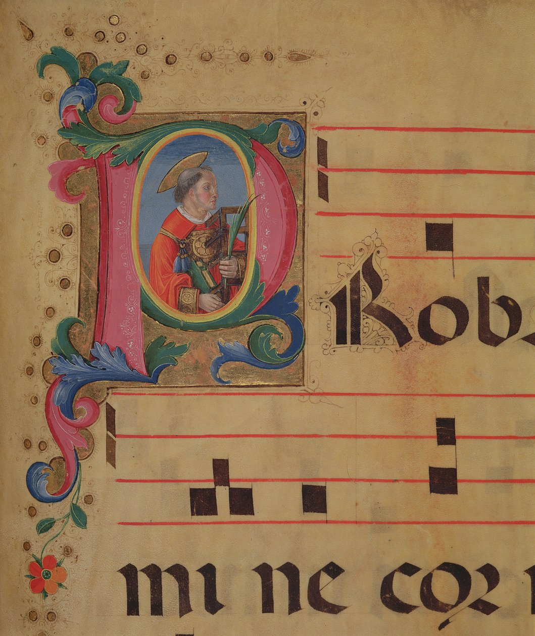 Ms 543 f.113r İlk P