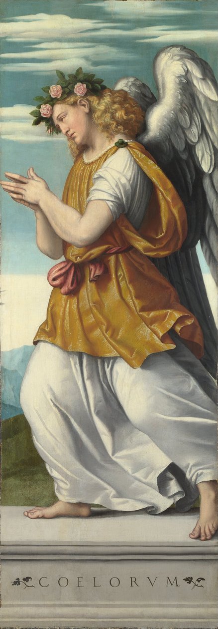 Sevgi dolu bir Melek (1) by Moretto da Brescia
