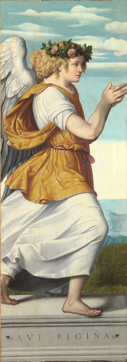 Sevgi dolu bir Melek (2) by Moretto da Brescia