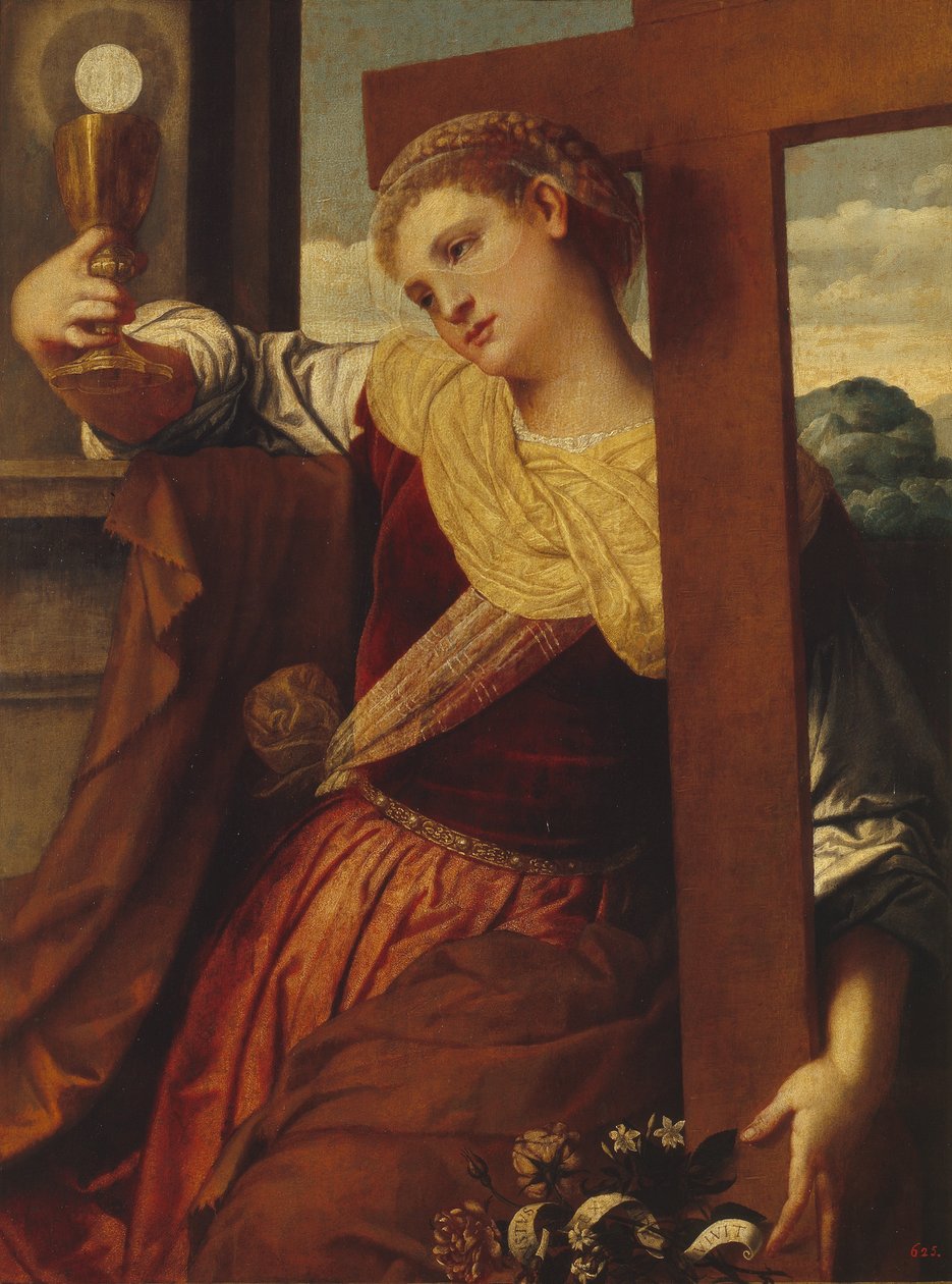 İnanç Alegorisi by Moretto da Brescia