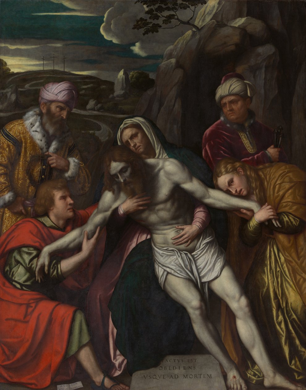 Mezar, 1554. by Moretto da Brescia