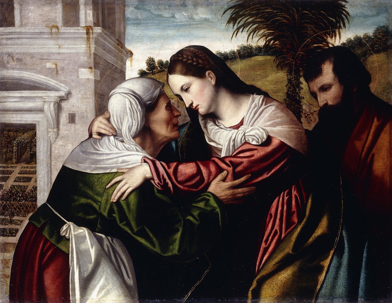 Ziyaret by Moretto da Brescia