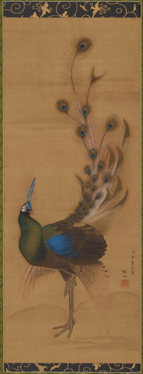 tavuskuşu by Mori Sosen
