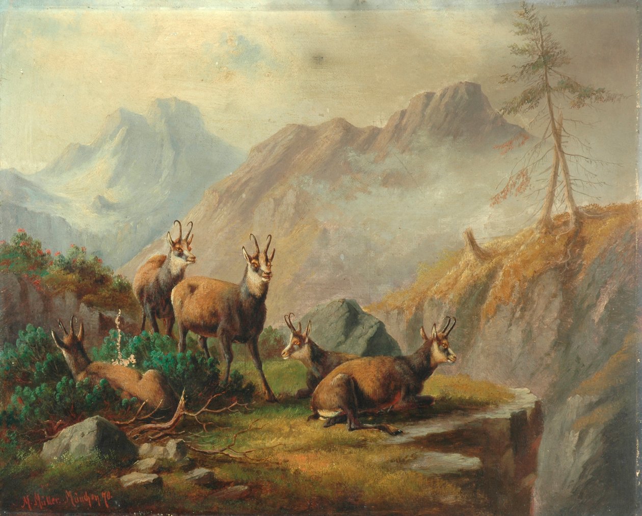 Manzara, 1870 by Moritz Muller