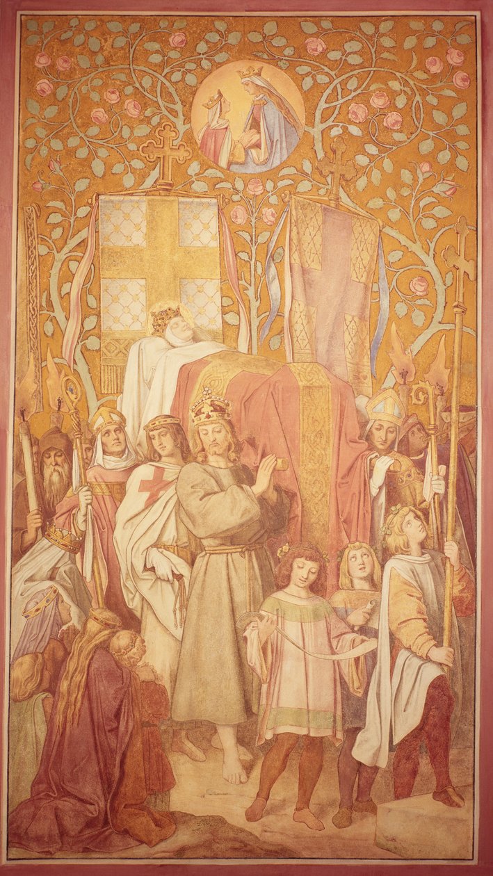 Cenaze Alayı, c.1855 by Moritz Ludwig von Schwind