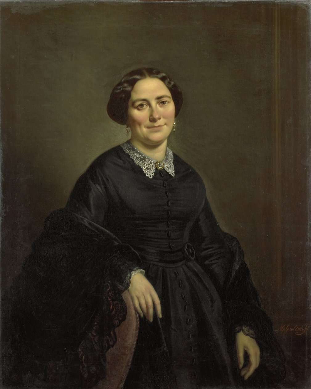 Johanna Christina Beelenkamp (1820-90). Cornelis Outshoorn