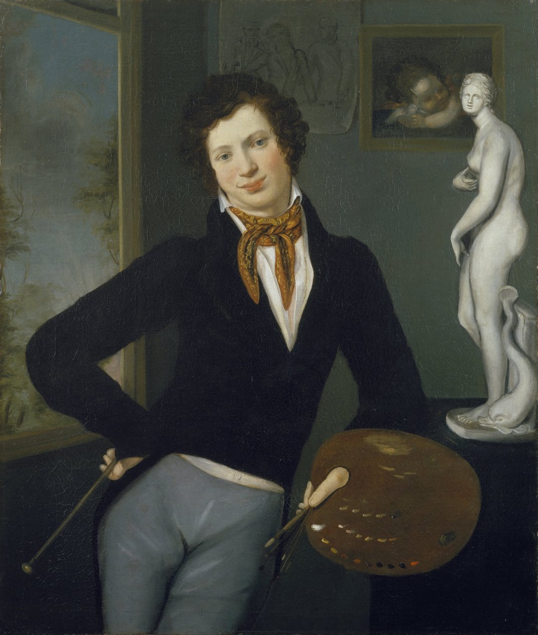 Otoportre, 1815-1816 by Moritz Daniel Oppenheim