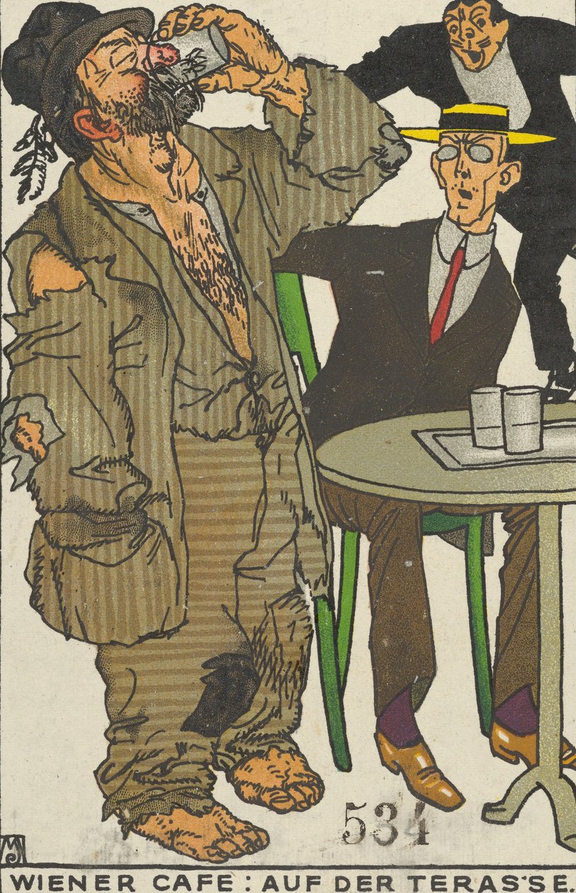 Viyana Kahvesi: Terasta Viyana Kafesi: Terasta, 1911. by Moritz Jung