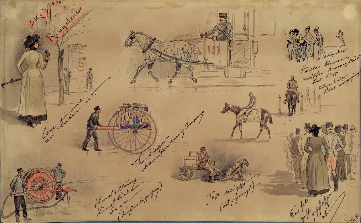 Viyana türleri 1883 (Ringstrasse