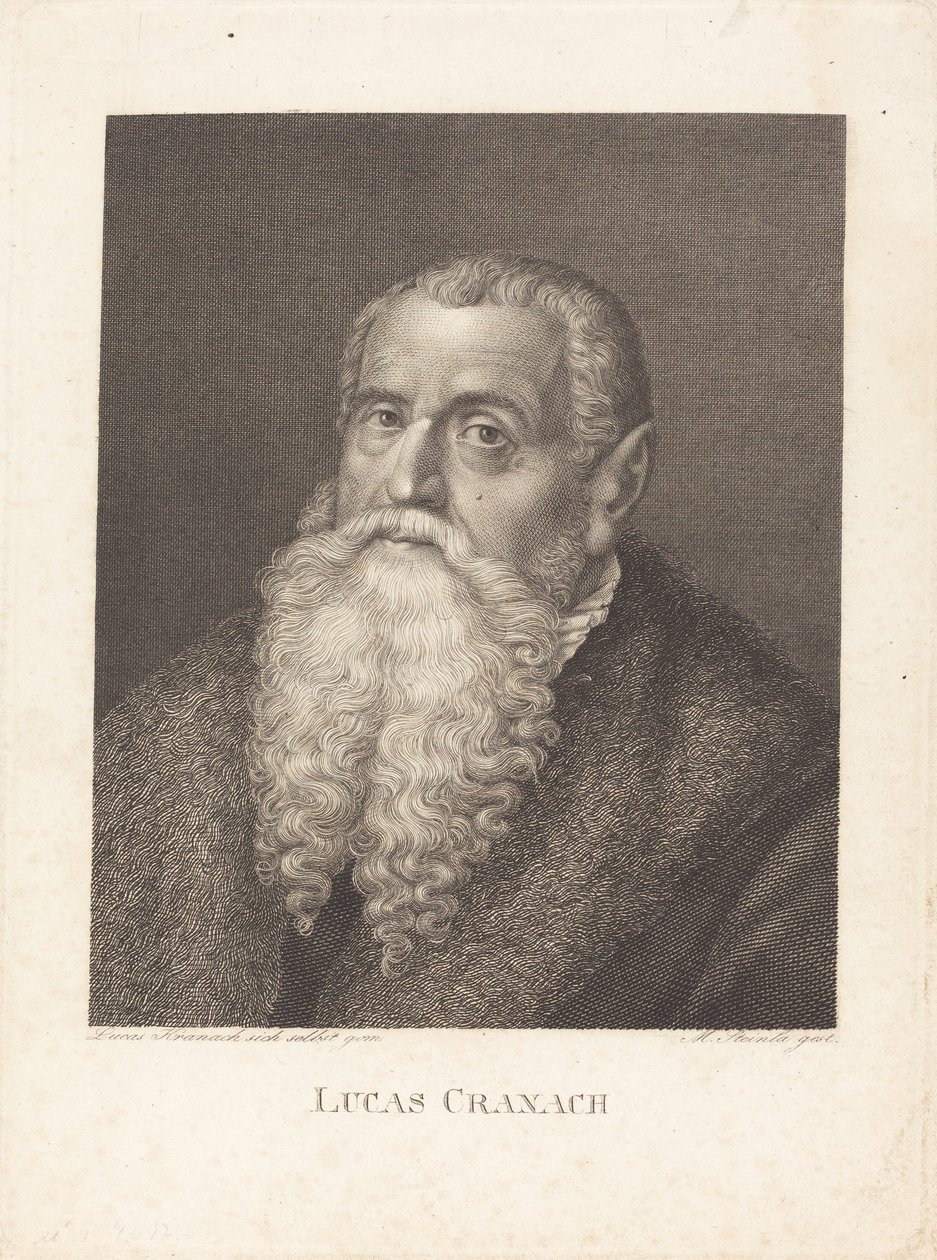 Lucas Cranach by Moritz Steinla