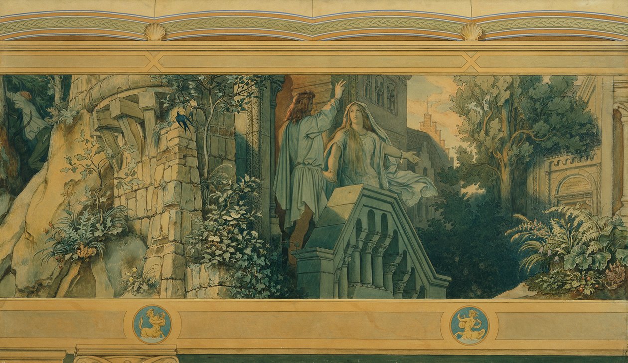 Güzel Melusine: IV. Yemin by Moritz Ludwig von Schwind