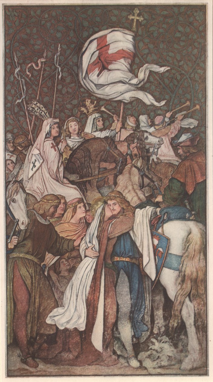Louis the Saint, karısı Elisabeth