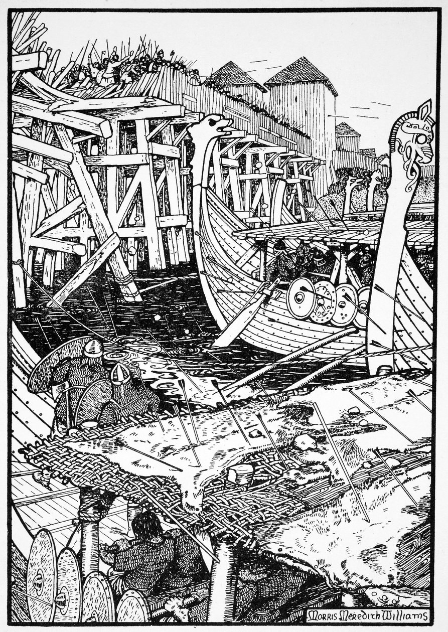 Londra Köprüsü Savaşı, 1014 1913. by Morris Meredith Williams