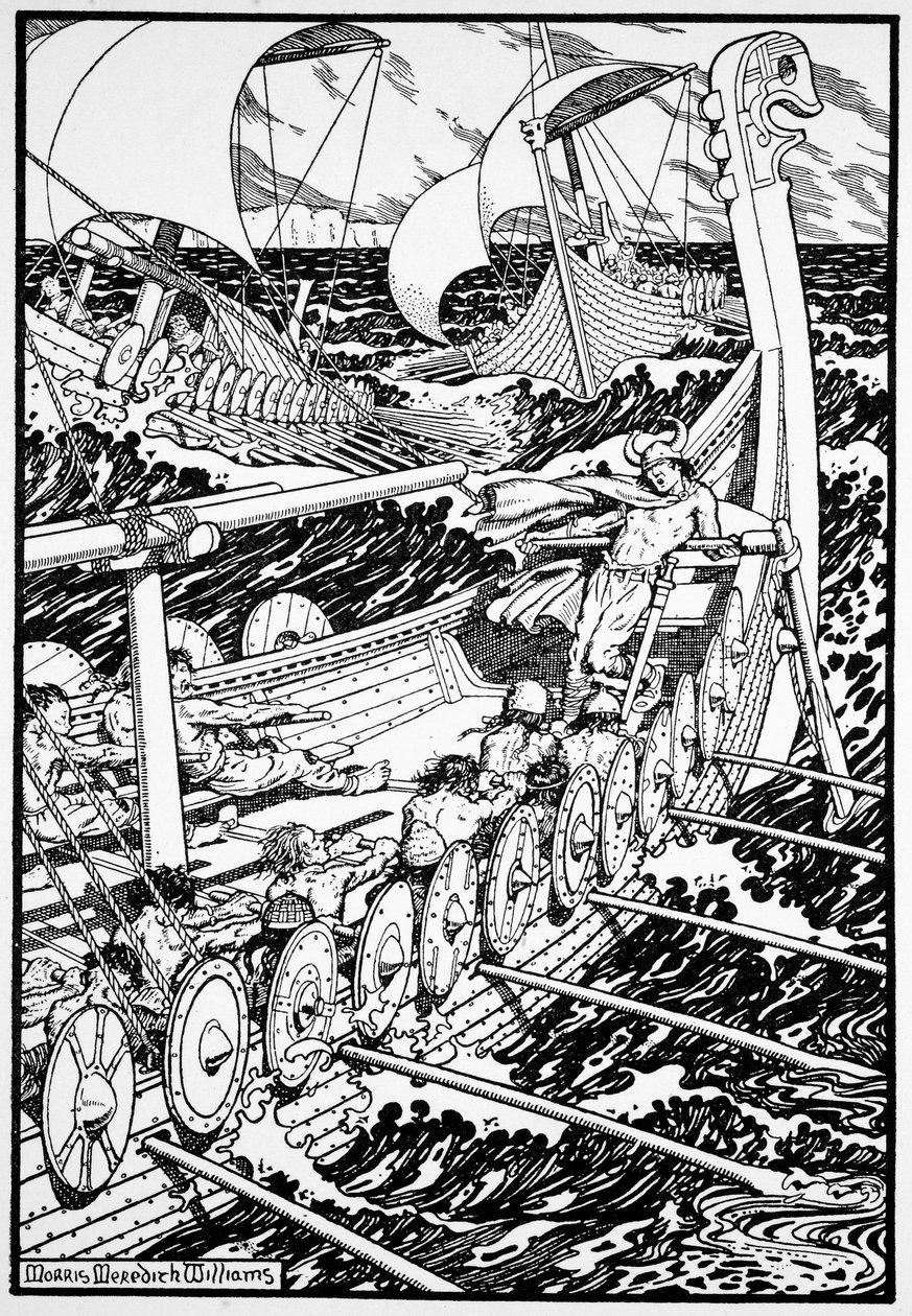 "Kuzeylilerin Gelişi", 1913. by Morris Meredith Williams