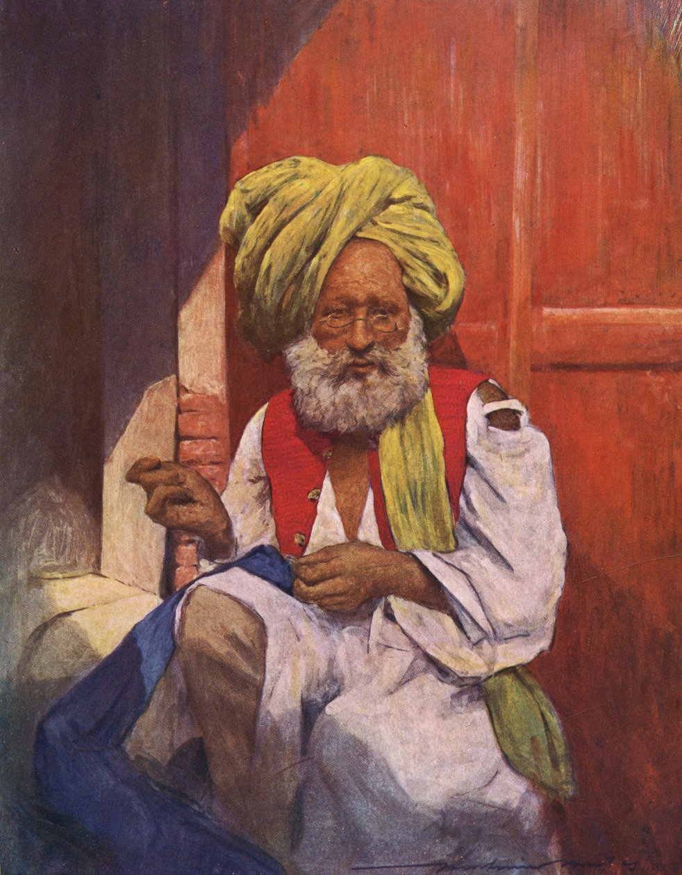 Hintli terzi - 20. yüzyılın başlarında by Mortimer Ludington Menpes