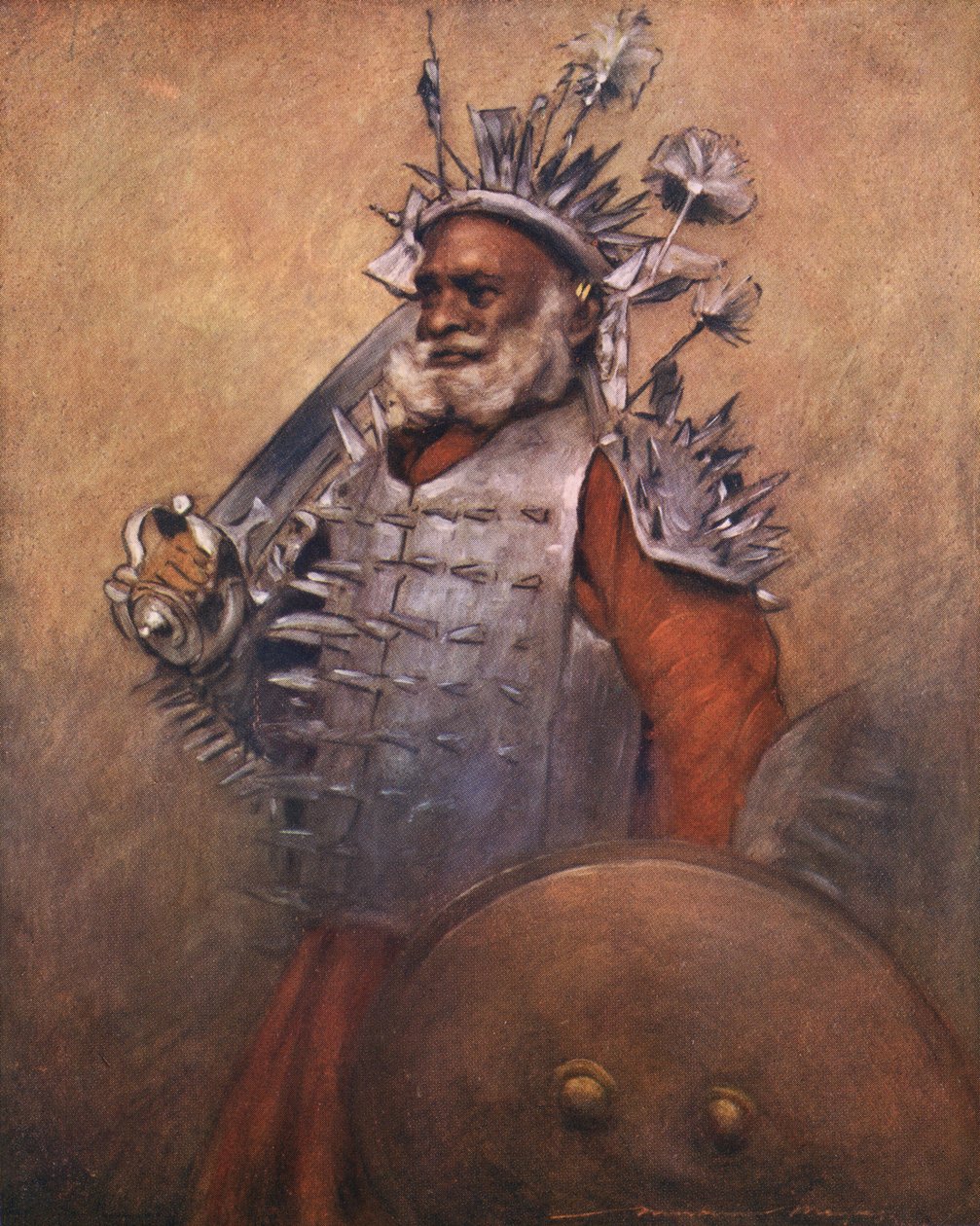 Rewa Savaşçısı - 19. yüzyıl by Mortimer Ludington Menpes
