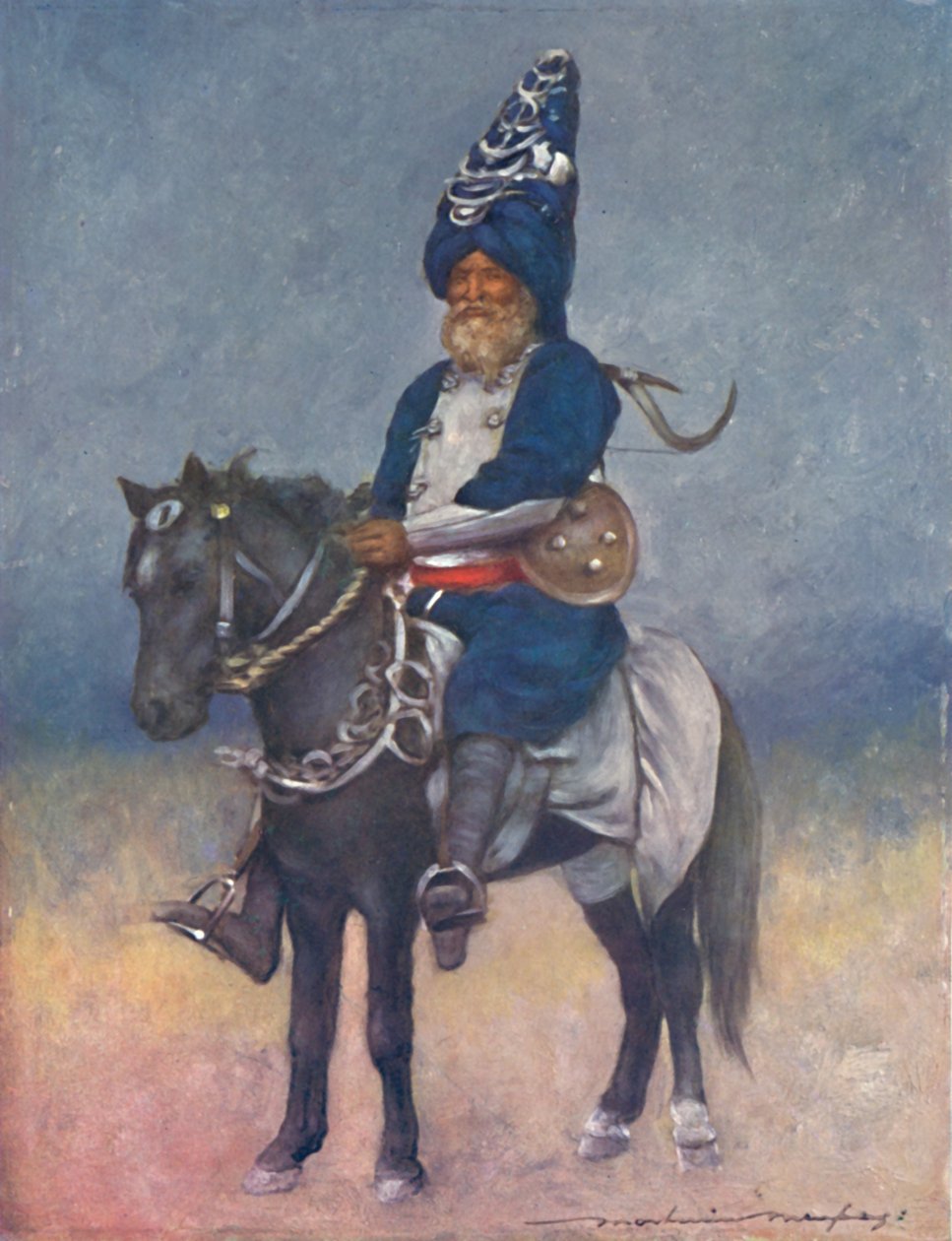 Bir Akalis Fanatik Adanan, 1903 by Mortimer L Menpes