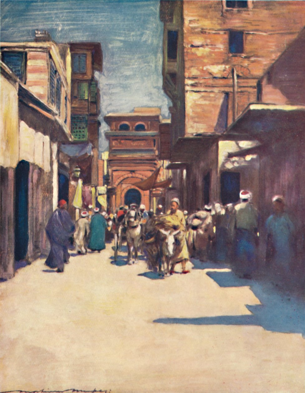 'Kahire', 1903 by Mortimer L Menpes