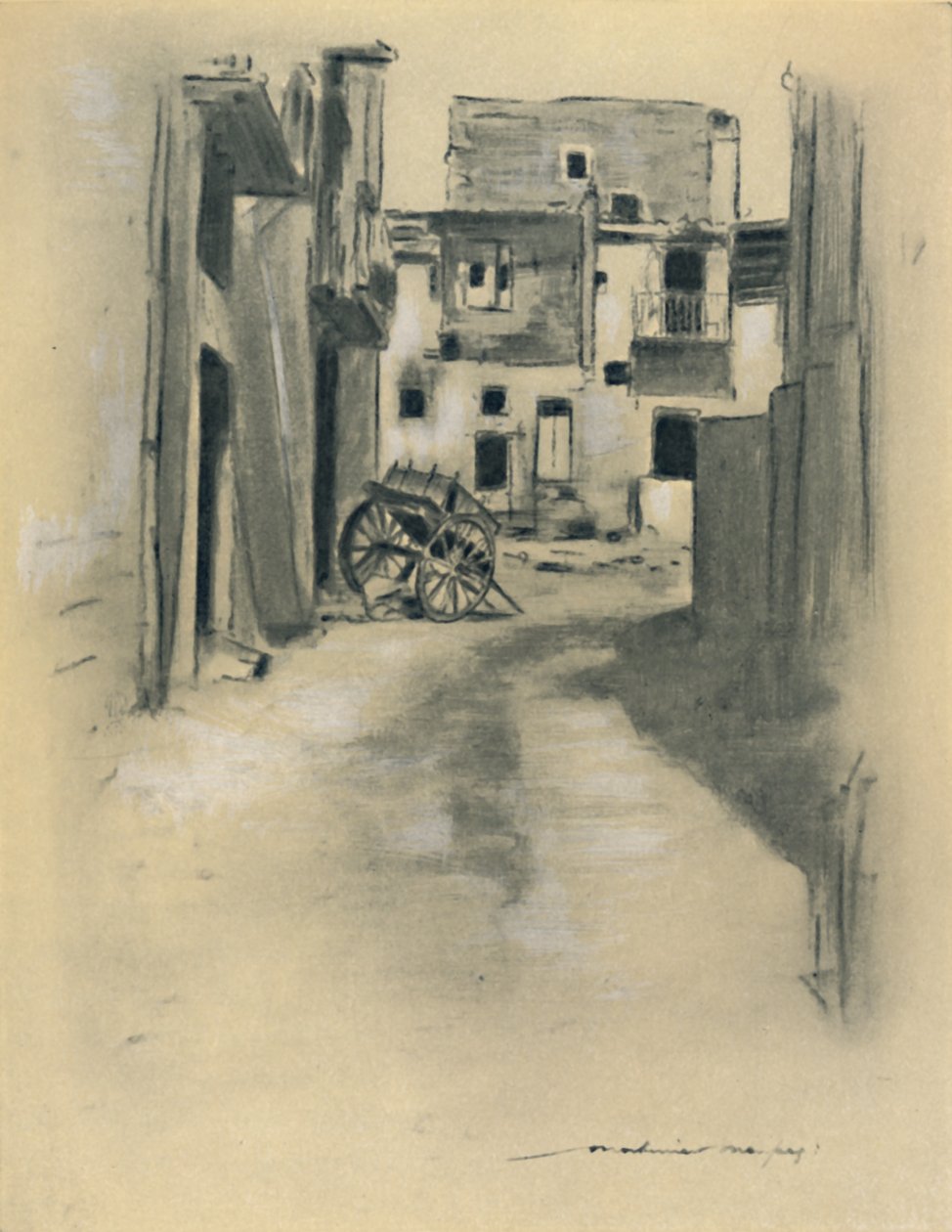 Terkedilmiş Evler, 1903 by Mortimer L Menpes