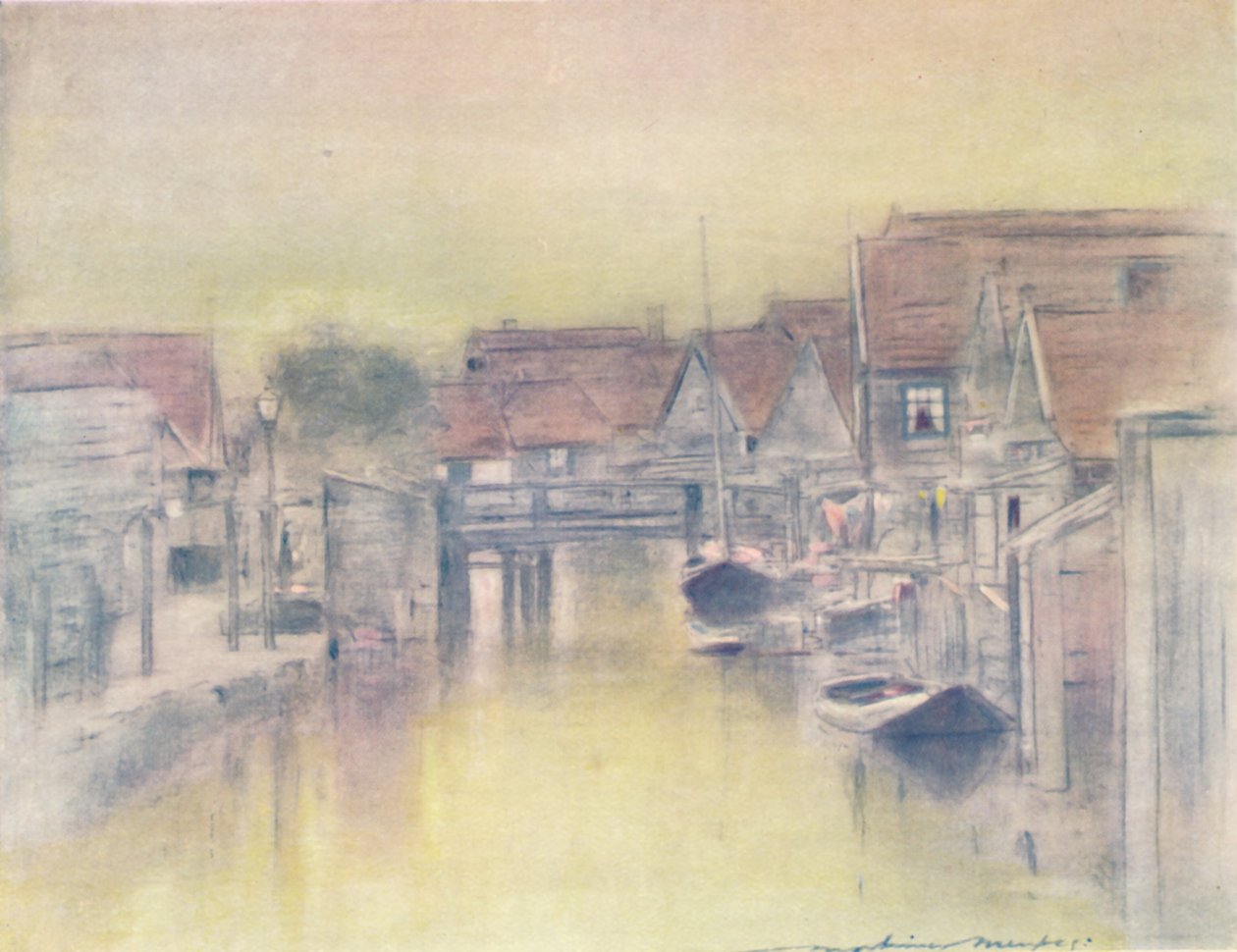 Edam, 1903 by Mortimer L Menpes