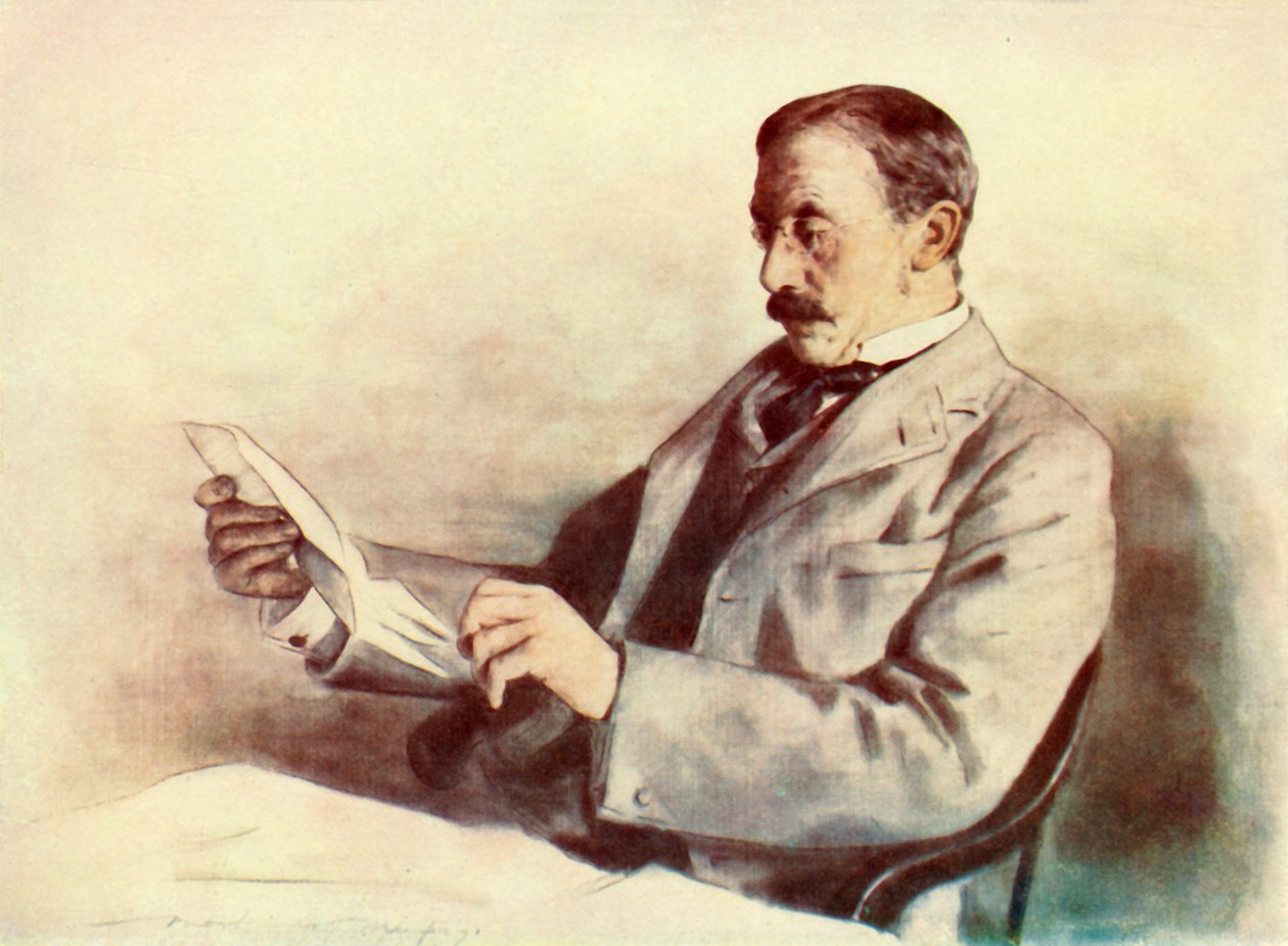 "Rab Milner", 1901. by Mortimer L Menpes