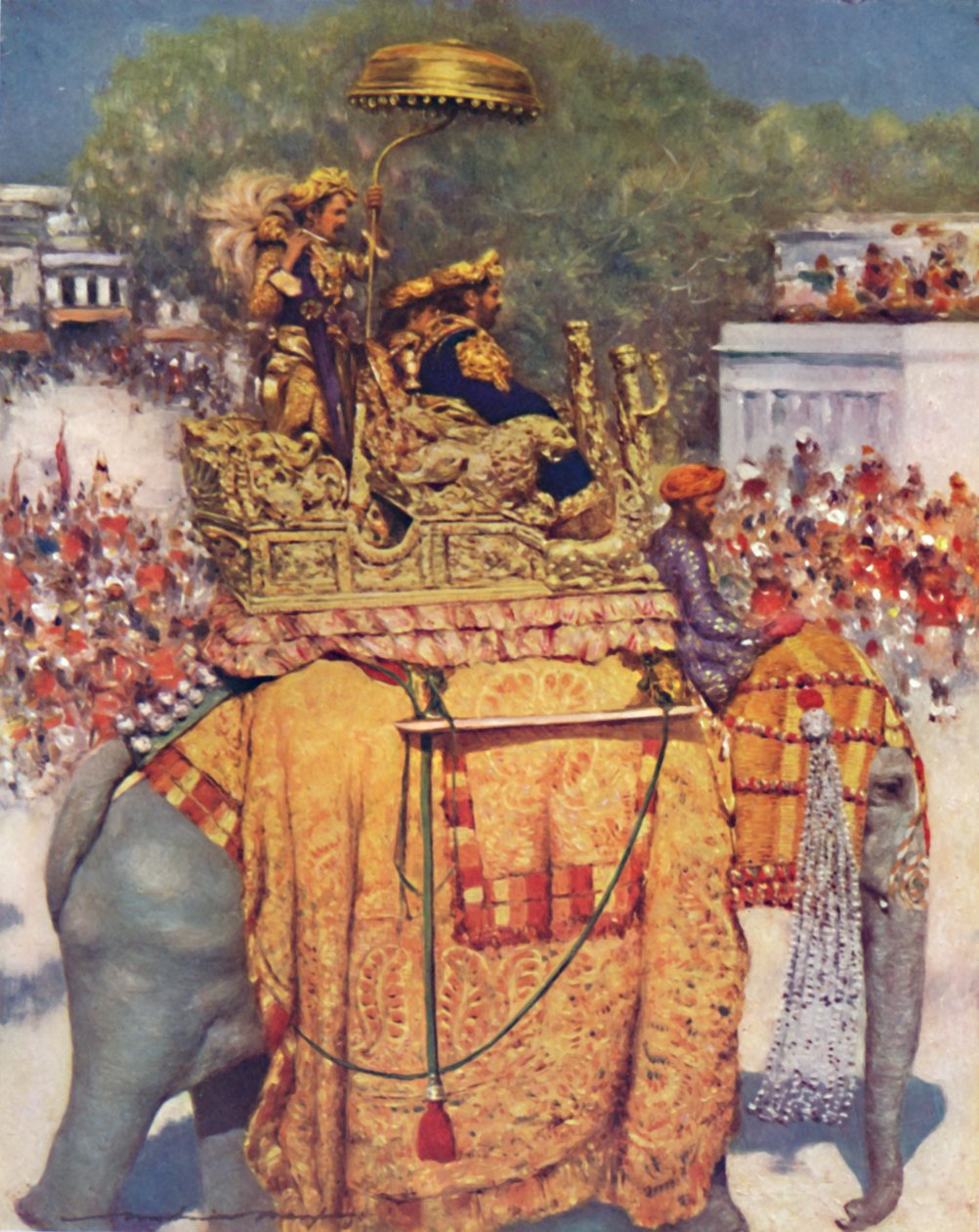 Devlet Girişi: Seçkin Bir Mihrace, 1903 by Mortimer L Menpes