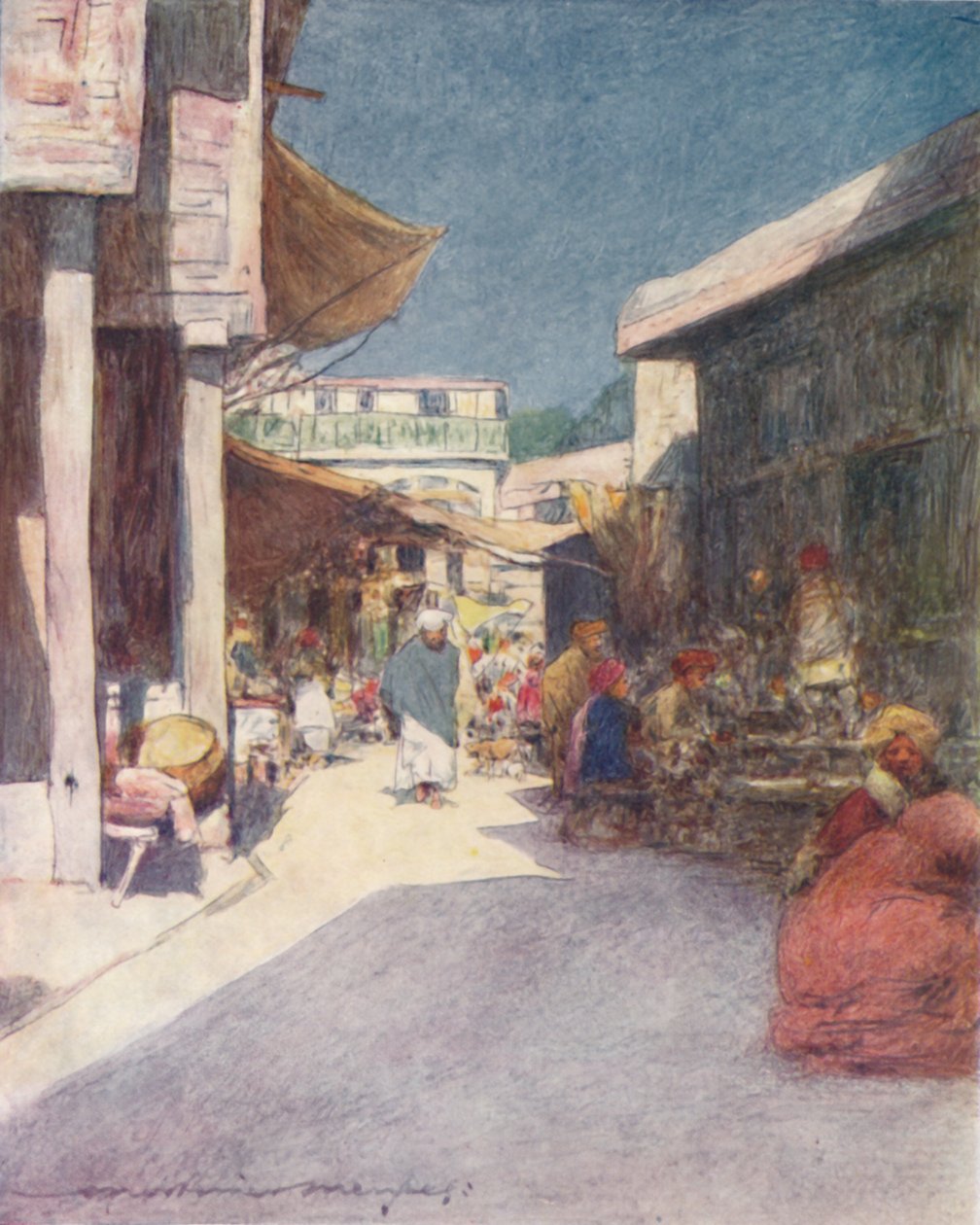 Dar Bir Sokak, 1905 by Mortimer Ludington Menpes