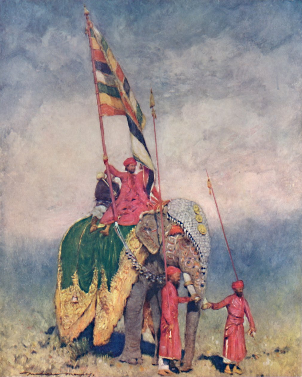 Bir Standart Taşıyıcı, 1903 by Mortimer Ludington Menpes
