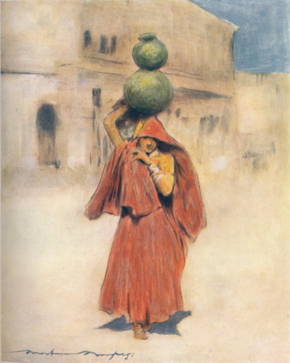 Bir Su Taşıyıcı, 1905 by Mortimer Ludington Menpes