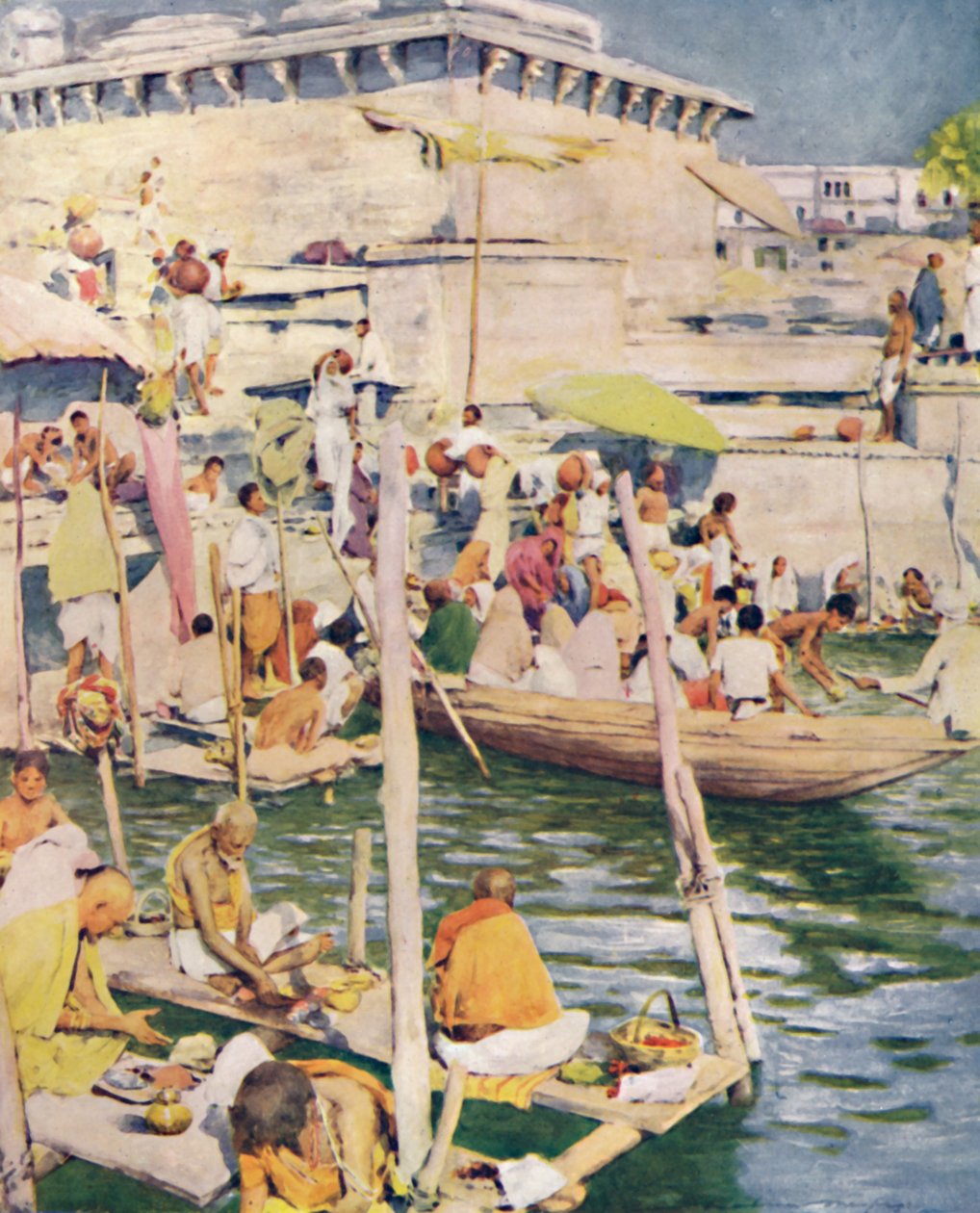 Benares, 1905 by Mortimer Ludington Menpes