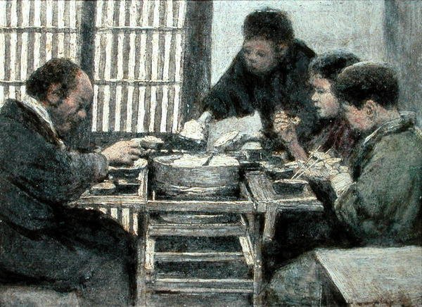 Japon yemeği by Mortimer Ludington Menpes
