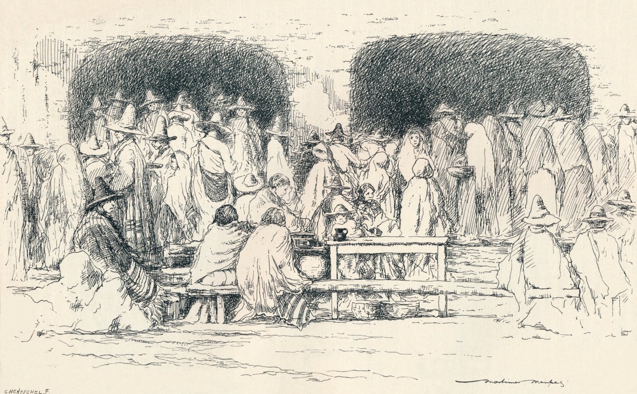 Puebla'da gün ortası, c1895, 1896 by Mortimer Ludington Menpes