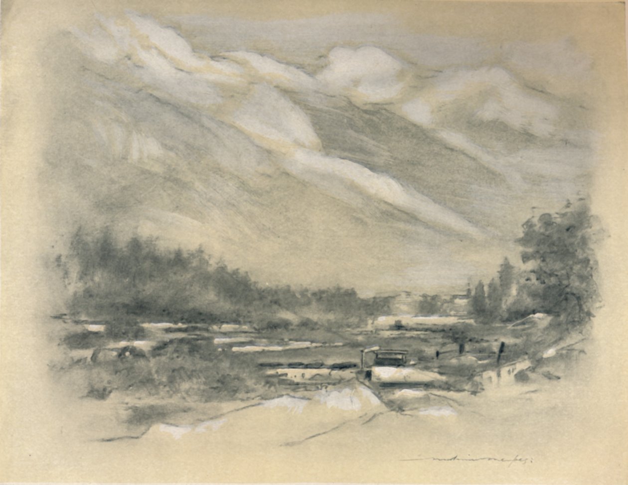 Chamounix Mahallesi, 1903 by Mortimer Ludington Menpes