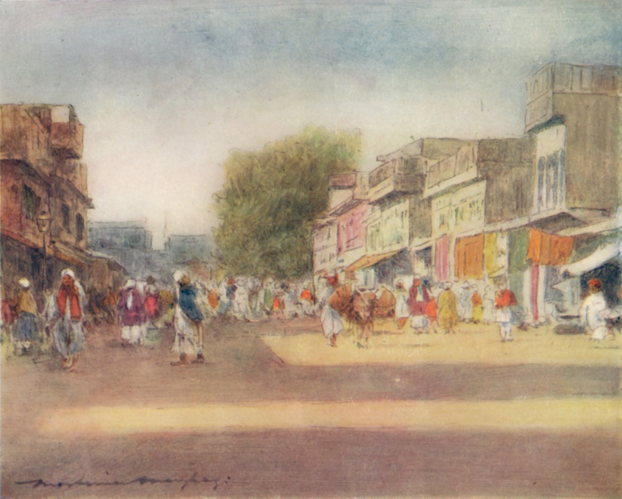 Peşaver, 1905 by Mortimer Ludington Menpes
