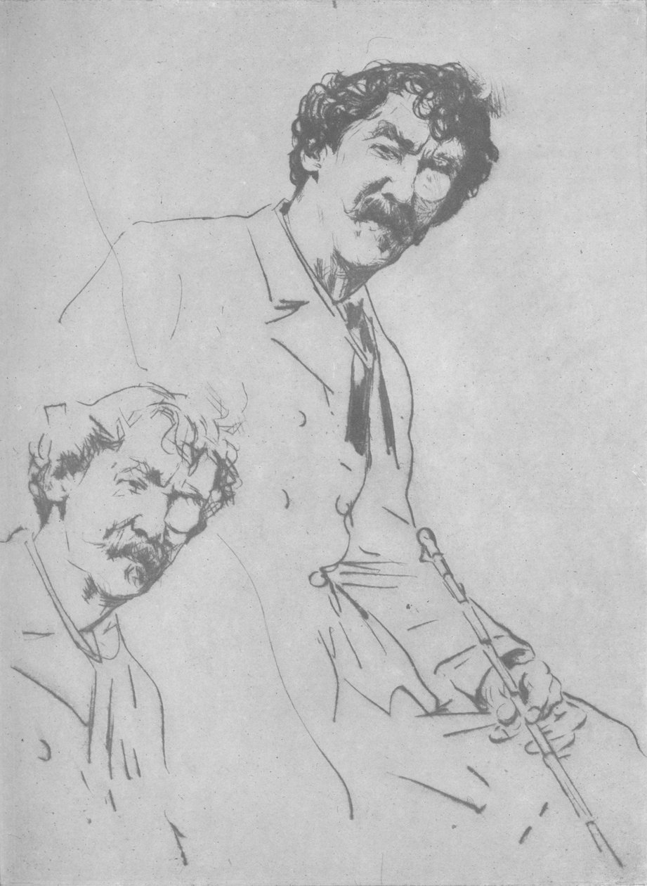 Portre Çalışmaları, c1880, 1904 by Mortimer Ludington Menpes
