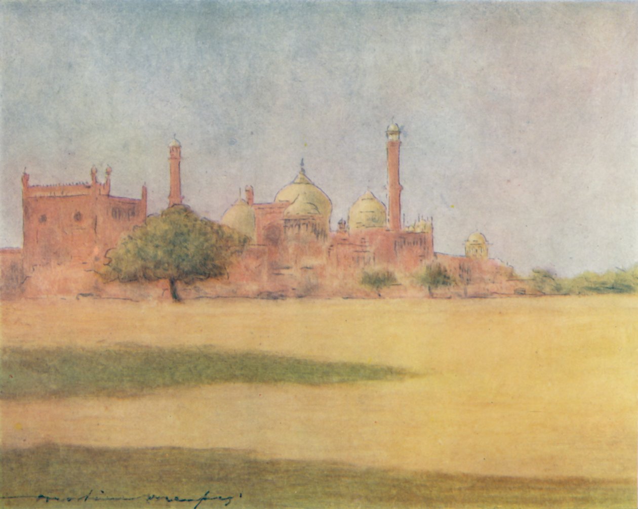 Jumna Mescidi, 1905 by Mortimer Ludington Menpes