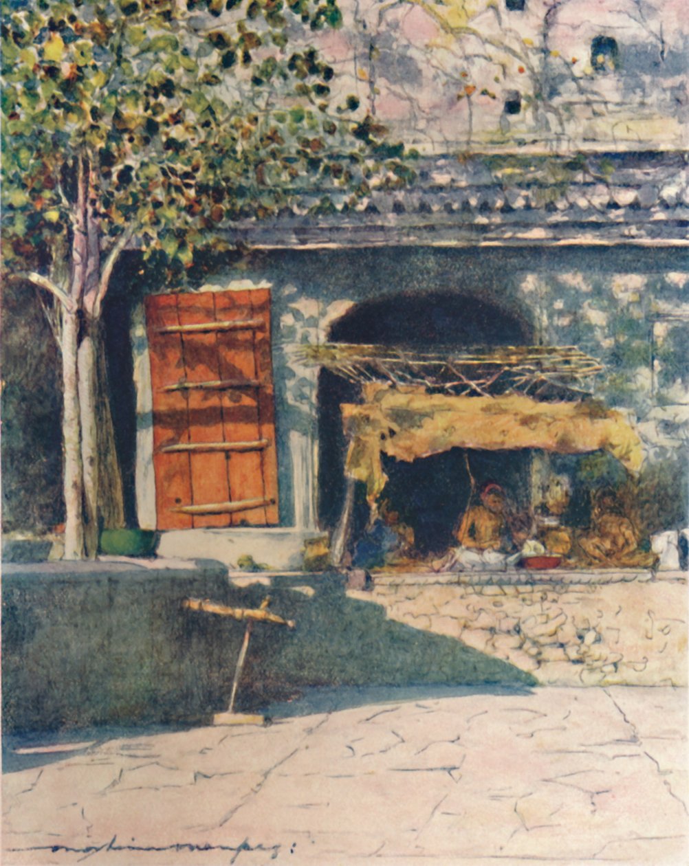 Kırmızı Kepenk, 1905 by Mortimer Ludington Menpes